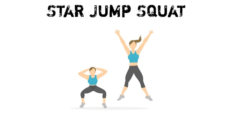 Star-Jump-Squat