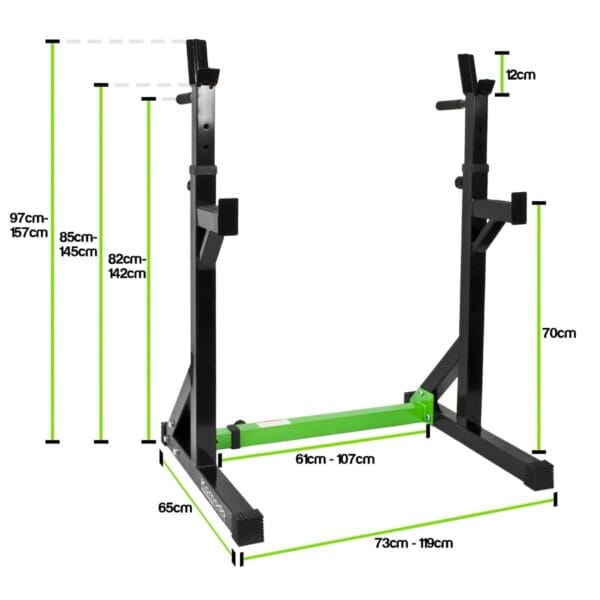 Multi Purpose Squat Rack Height