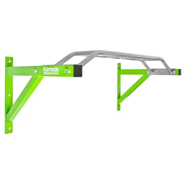 Multigrip Wall Mounted Pull Up Bar - Green