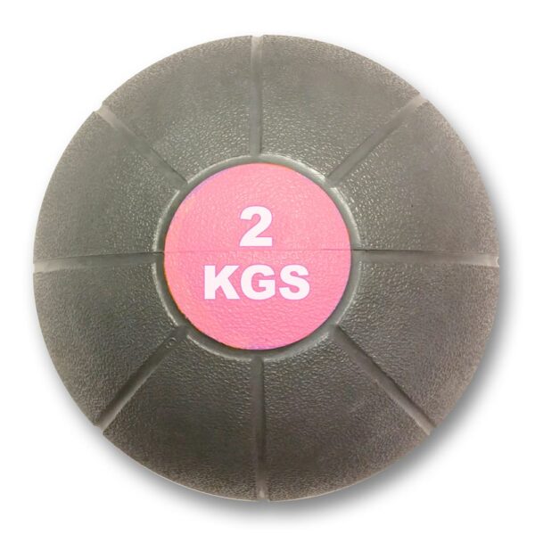 Medicine Ball – 2Kg – Grey/Pink