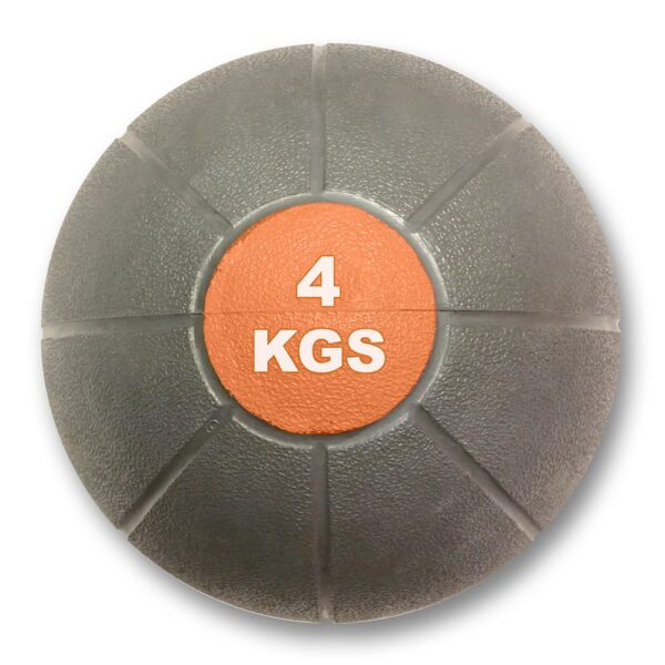 Medicine Ball – 4Kg – Grey/Orange