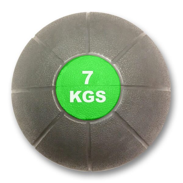 Medicine Ball – 7Kg – Grey/Green