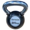 Chrome Handle Rubber Kettlebell