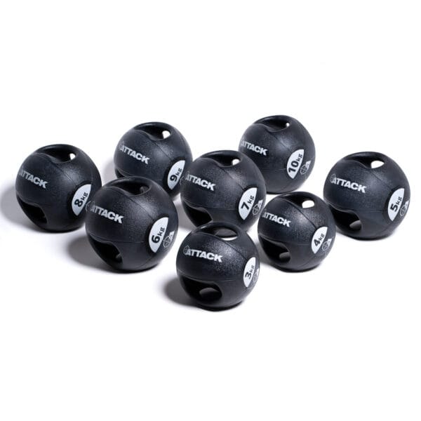 Attack Fitness Double Grip Medicine Balls - Image 4