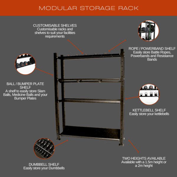 2M Modular Storage Rack - Image 2