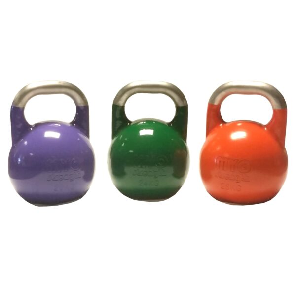 Competition Kettlebell – Advanced Set – 20Kg, 24Kg, 28Kg (3 Bells)