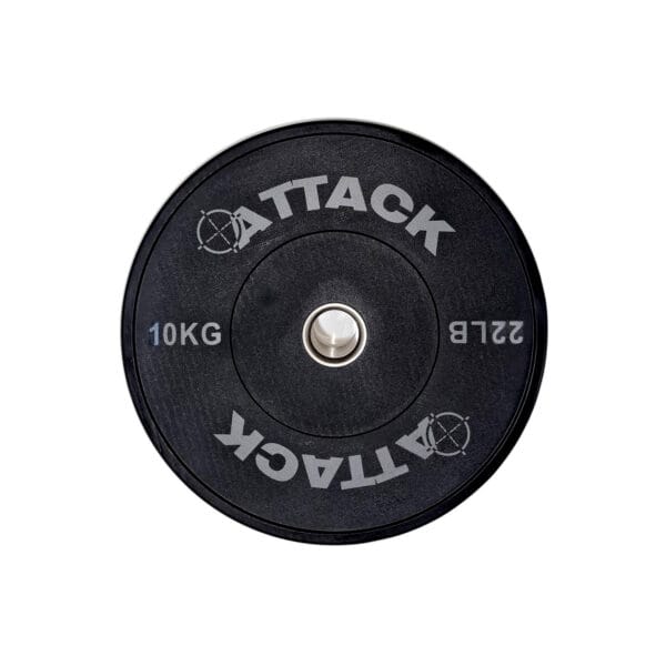 Olympic Solid Rubber Black Bumper Plates