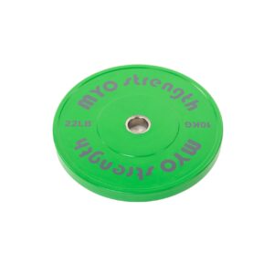 Olympic Solid Rubber Coloured Bumper Plate 10kg