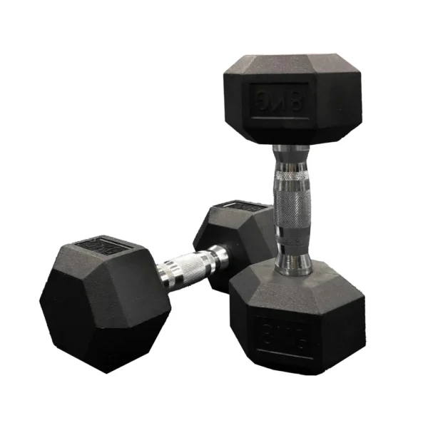 Silverback Rubber Hex Dumbbells