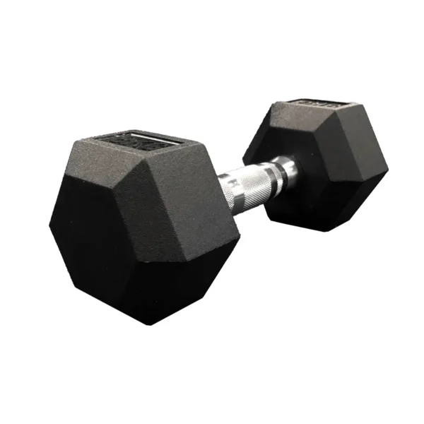 Silverback Rubber Hex Dumbbells Side