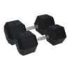 17.5kg Pro Hex Dumbbells