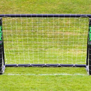 6ft x 4ft Viper Black Elite Football Goal