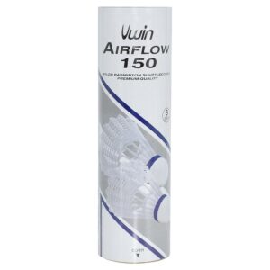 6 Pack Shuttlecocks Airflow 150 Badminton