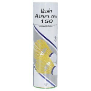 6 Pack Shuttlecocks Airflow 150 Badminton